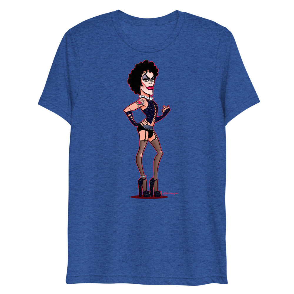 Debut garment mockup | Transylvanian (Triblend) | True Royal Triblend