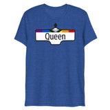 Debut garment mockup | Toronto Queen (Triblend) | True Royal Triblend