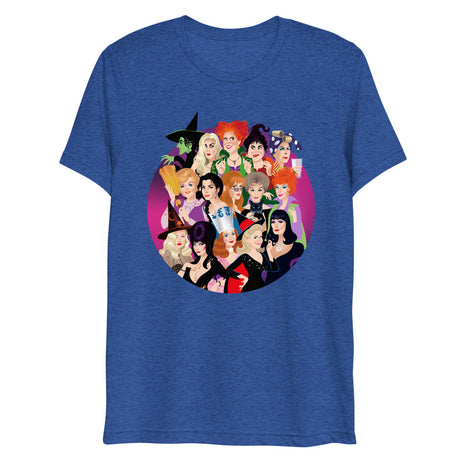 Debut garment mockup | Witch Coven (Triblend) | True Royal Triblend