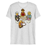 Golden Girls Blocks (Triblend) - White Fleck Triblend