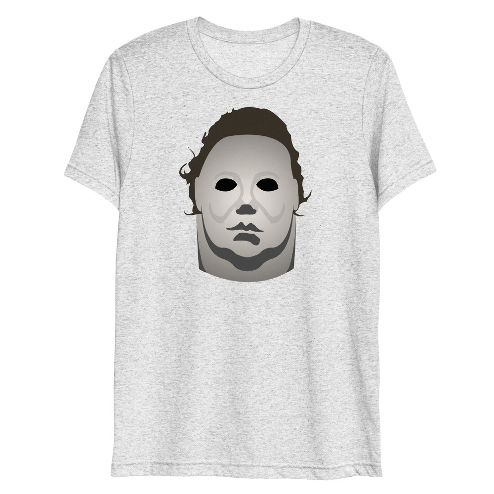Debut garment mockup | Lucky Day (Triblend) | White Fleck Triblend