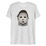 Debut garment mockup | Lucky Day (Triblend) | White Fleck Triblend