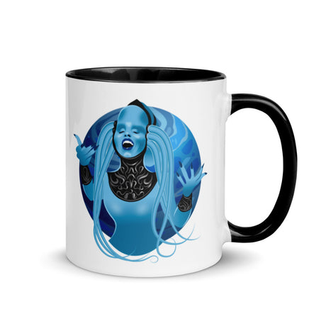 Debut garment mockup | OperAlien (Mug) | Black