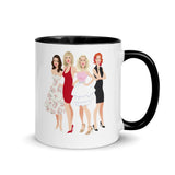 Debut garment mockup | Ladies who Brunch (Mug) | Black