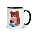 Debut garment mockup | Good Luck Babe (Mug) | Black