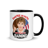 Debut garment mockup | Justice (Mug) | Black
