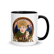 Debut garment mockup | Mordor She Wrote (Mug) | Black