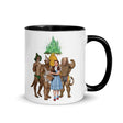 Debut garment mockup | Lions and Otters and Bears, Oh my! (Mug) | Black