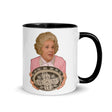 Debut garment mockup | Leapfrog (Mug) | Black
