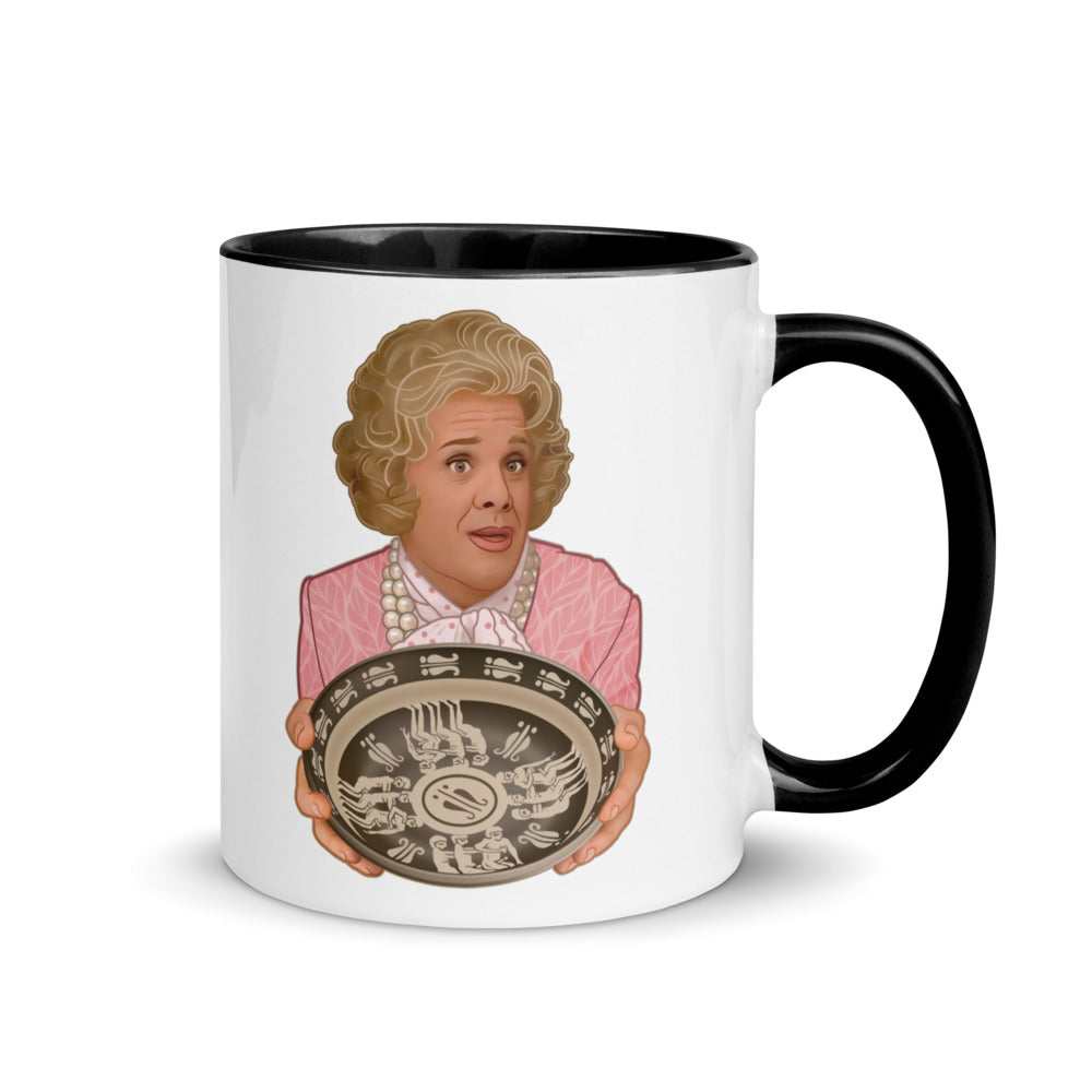 Debut garment mockup | Leapfrog (Mug) | Black
