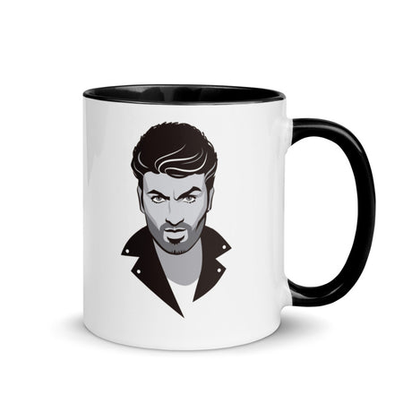 Debut garment mockup | Faith (Mug) | Black