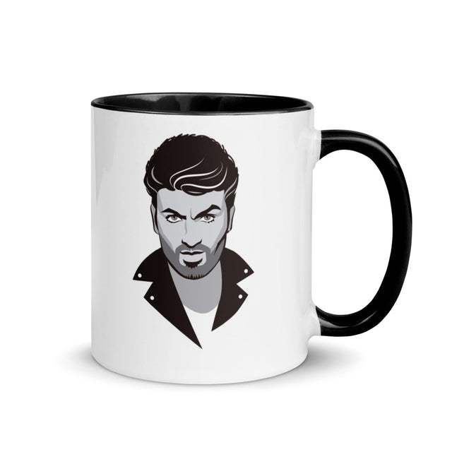 Debut garment mockup | Faith (Mug) | Black