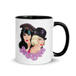 Debut garment mockup | Burlesque (Mug) | Black