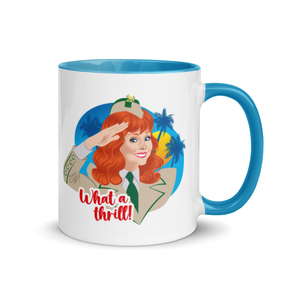 Debut garment mockup | Troop Leader (Mug) | Blue