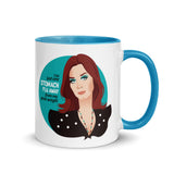 Debut garment mockup | Goal Weight (Mug) | Blue