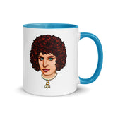 Debut garment mockup | Don’t Boleyn on My Parade (Mug) | Blue