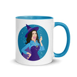 Debut garment mockup | Wink (Mug) | Blue