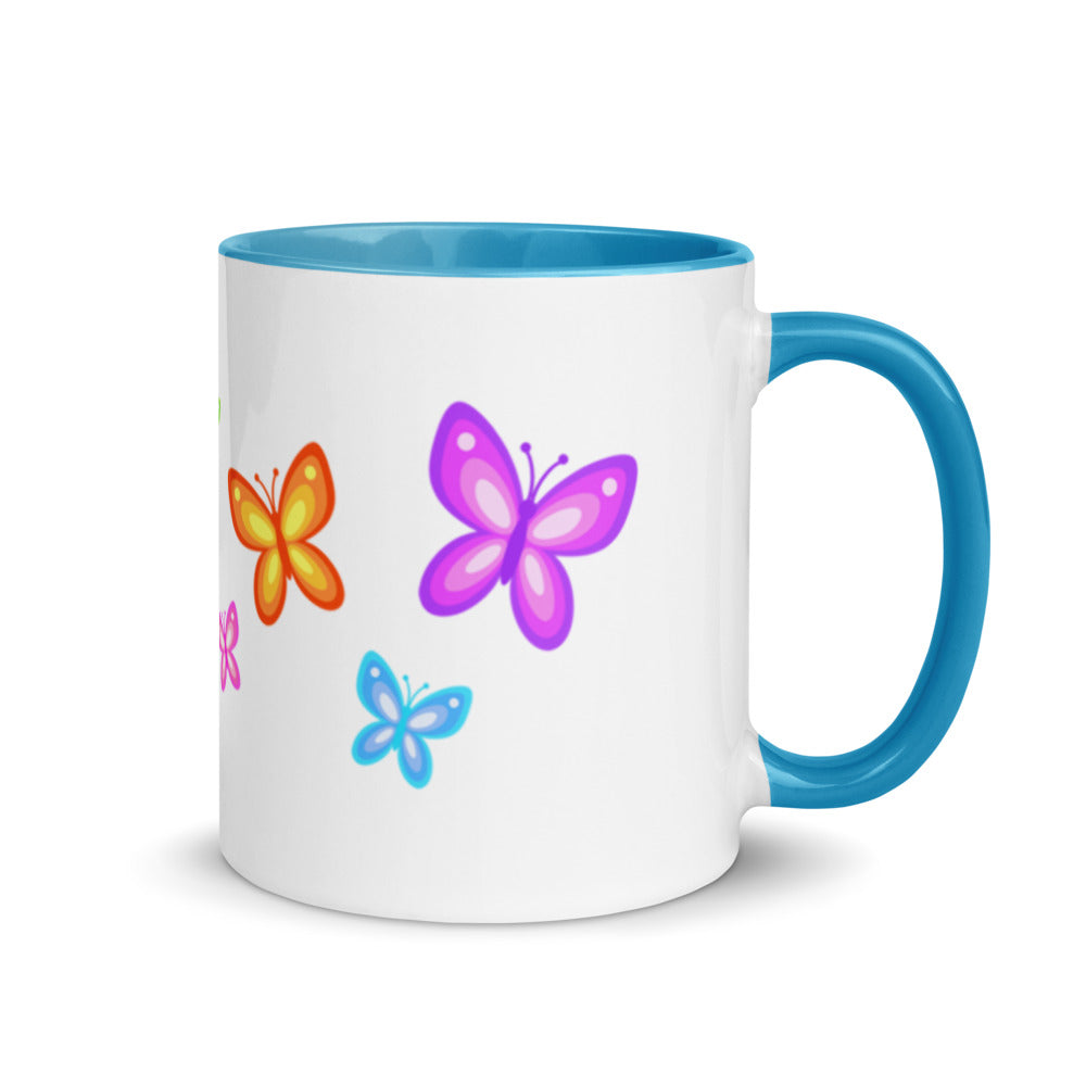 Debut garment mockup | Smoky Mountain Glam (Mug) | Blue