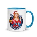 Debut garment mockup | Rude Fruitcake (Mug) | Blue