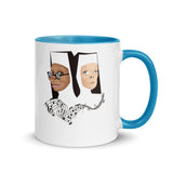Debut garment mockup | Habits (Mug) | Blue
