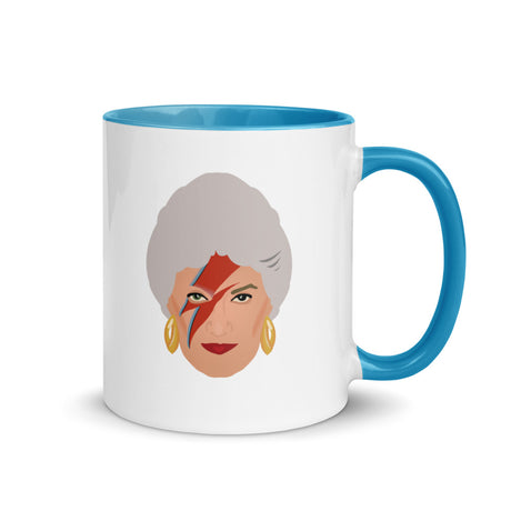 Debut garment mockup | Zbowie (Mug) | Blue