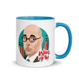 Debut garment mockup | Wake Up 6 (Mug) | Blue