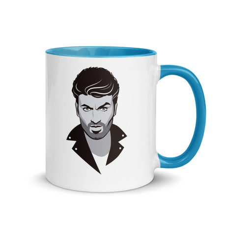 Debut garment mockup | Faith (Mug) | Blue