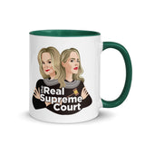Debut garment mockup | The Real Supreme Court (Mug) | Dark Green