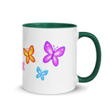 Debut garment mockup | Smoky Mountain Glam (Mug) | Dark Green