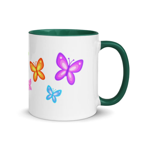 Debut garment mockup | Smoky Mountain Glam (Mug) | Dark Green