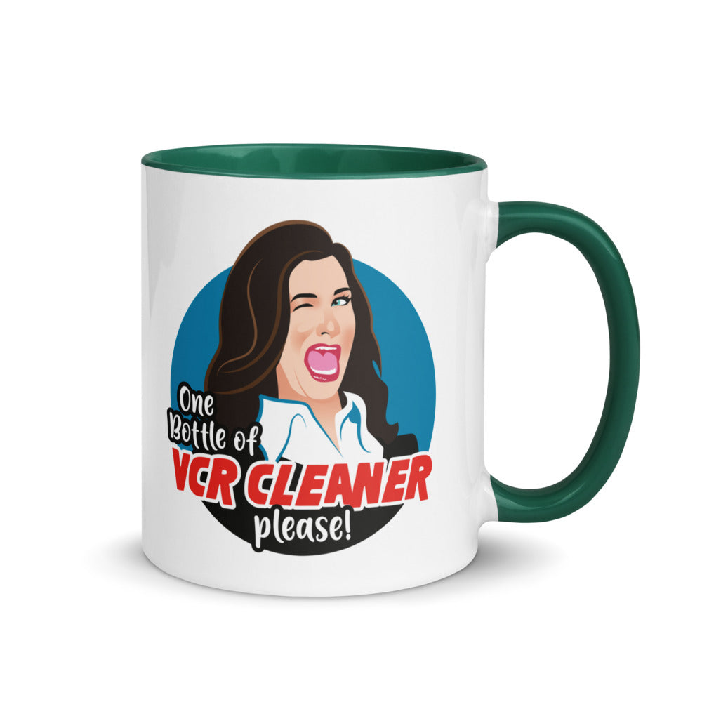 Debut garment mockup | VCR Cleaner (Mug) | Dark Green