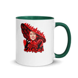 Debut garment mockup | Mushroom (Mug) | Dark Green