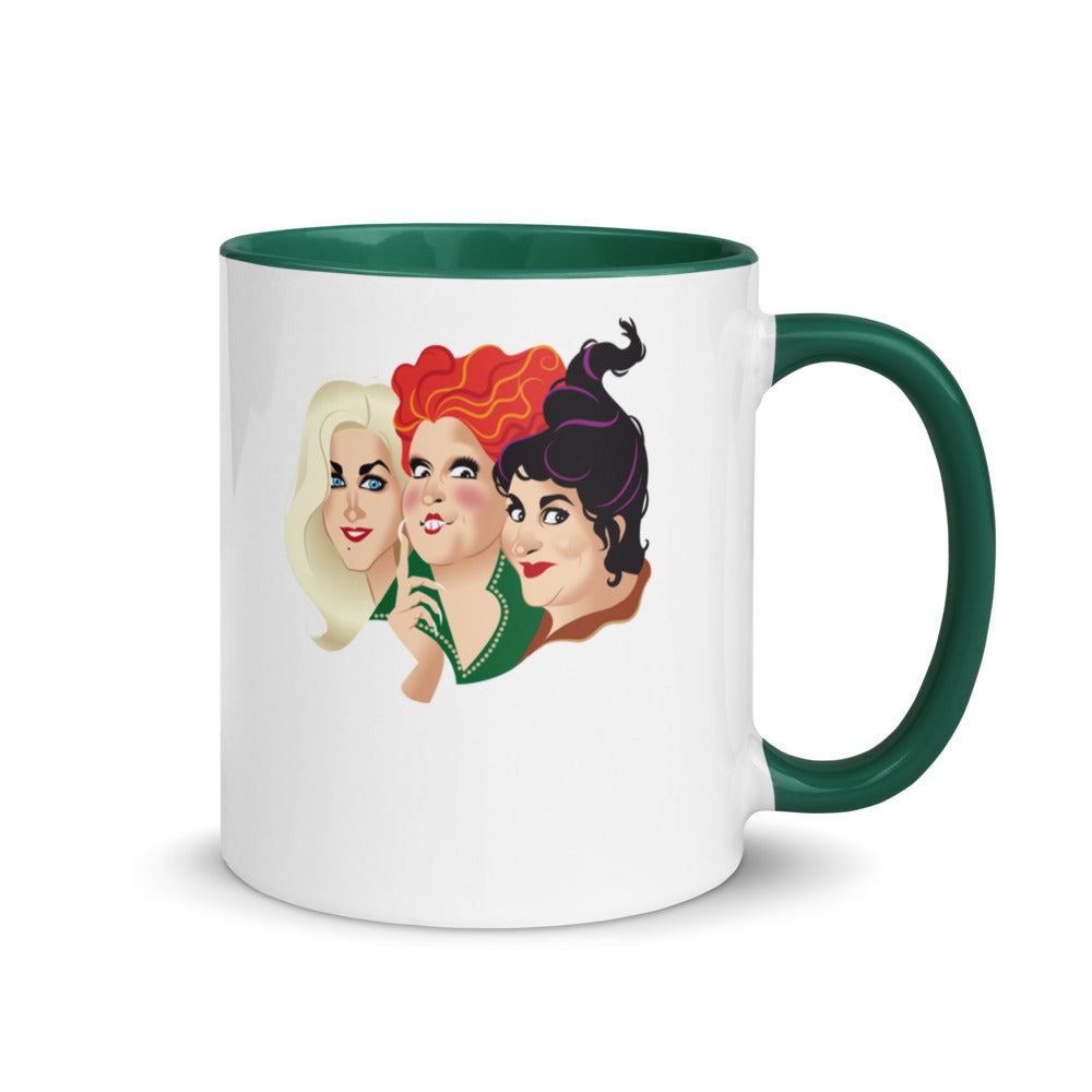 Debut garment mockup | Pocus (Mug) | Dark Green