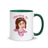 Debut garment mockup | Way Harsh (Mug) | Dark Green