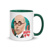 Debut garment mockup | Wake Up 6 (Mug) | Dark Green