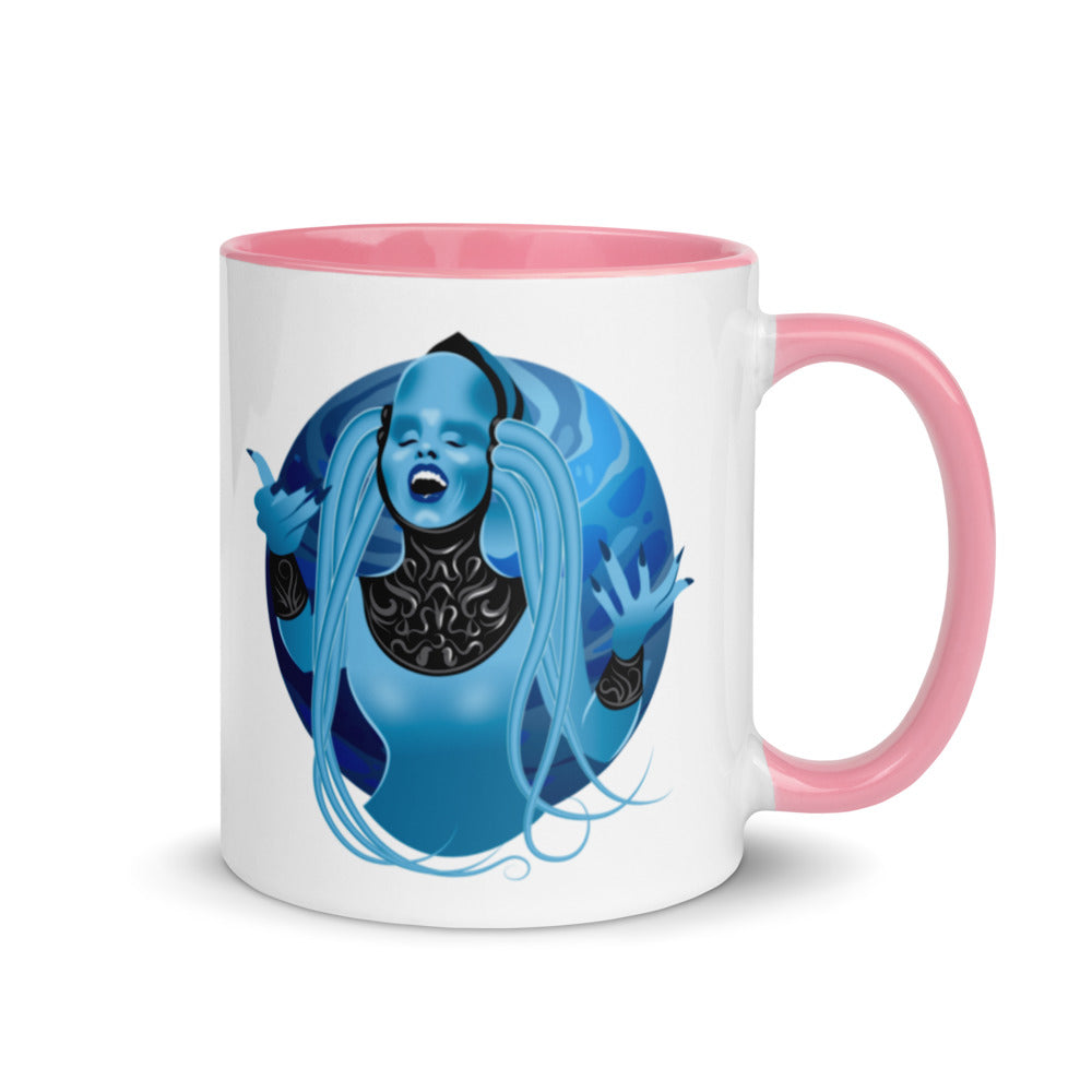 Debut garment mockup | OperAlien (Mug) | Pink