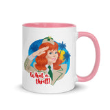 Debut garment mockup | Troop Leader (Mug) | Pink