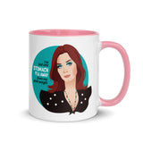 Debut garment mockup | Goal Weight (Mug) | Pink