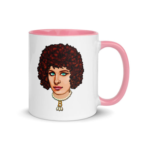 Debut garment mockup | Don’t Boleyn on My Parade (Mug) | Pink