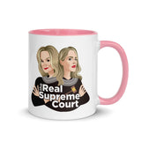 Debut garment mockup | The Real Supreme Court (Mug) | Pink