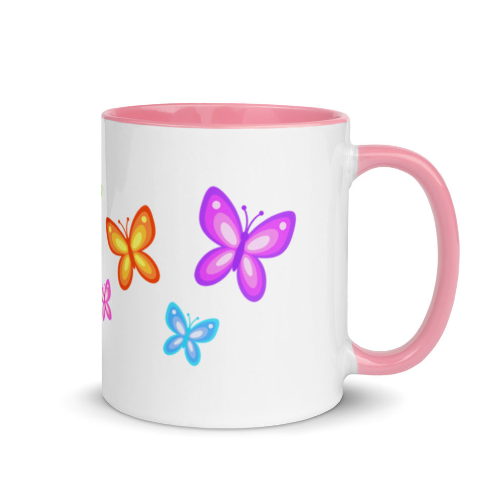 Debut garment mockup | Smoky Mountain Glam (Mug) | Pink