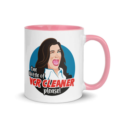 Debut garment mockup | VCR Cleaner (Mug) | Pink