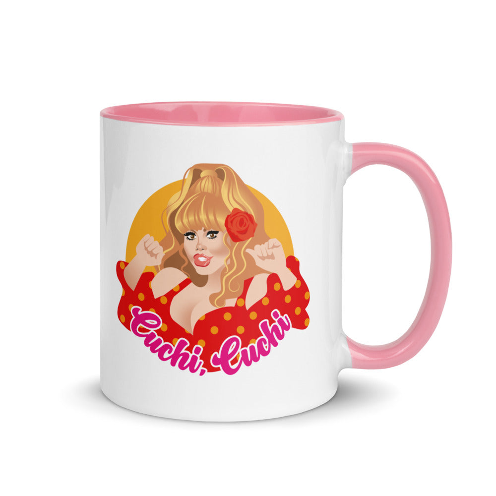 Debut garment mockup | Cuchi Cuchi (Mug) | Pink