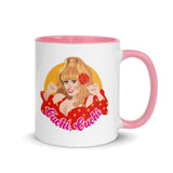 Debut garment mockup | Cuchi Cuchi (Mug) | Pink