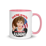 Debut garment mockup | Justice (Mug) | Pink