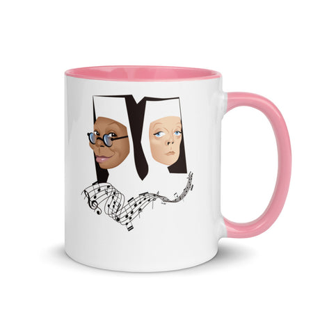 Debut garment mockup | Habits (Mug) | Pink