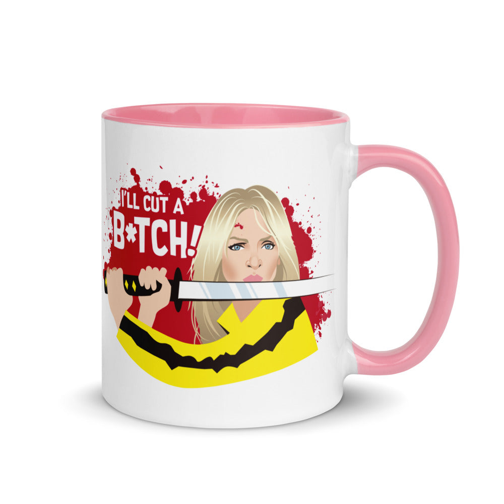 Debut garment mockup | I'll Cut (Mug) | Pink