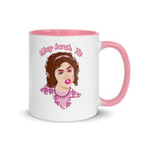 Debut garment mockup | Way Harsh (Mug) | Pink