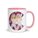 Debut garment mockup | Cell Block Pop (Mug) | Pink