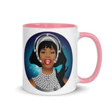 Debut garment mockup | Queen of the Night (Mug) | Pink